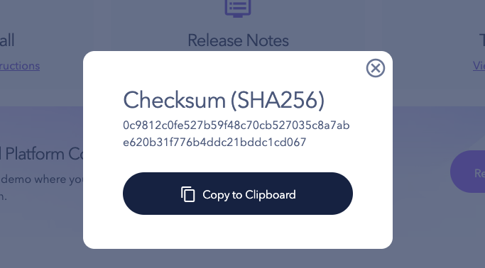download checksum copy windows